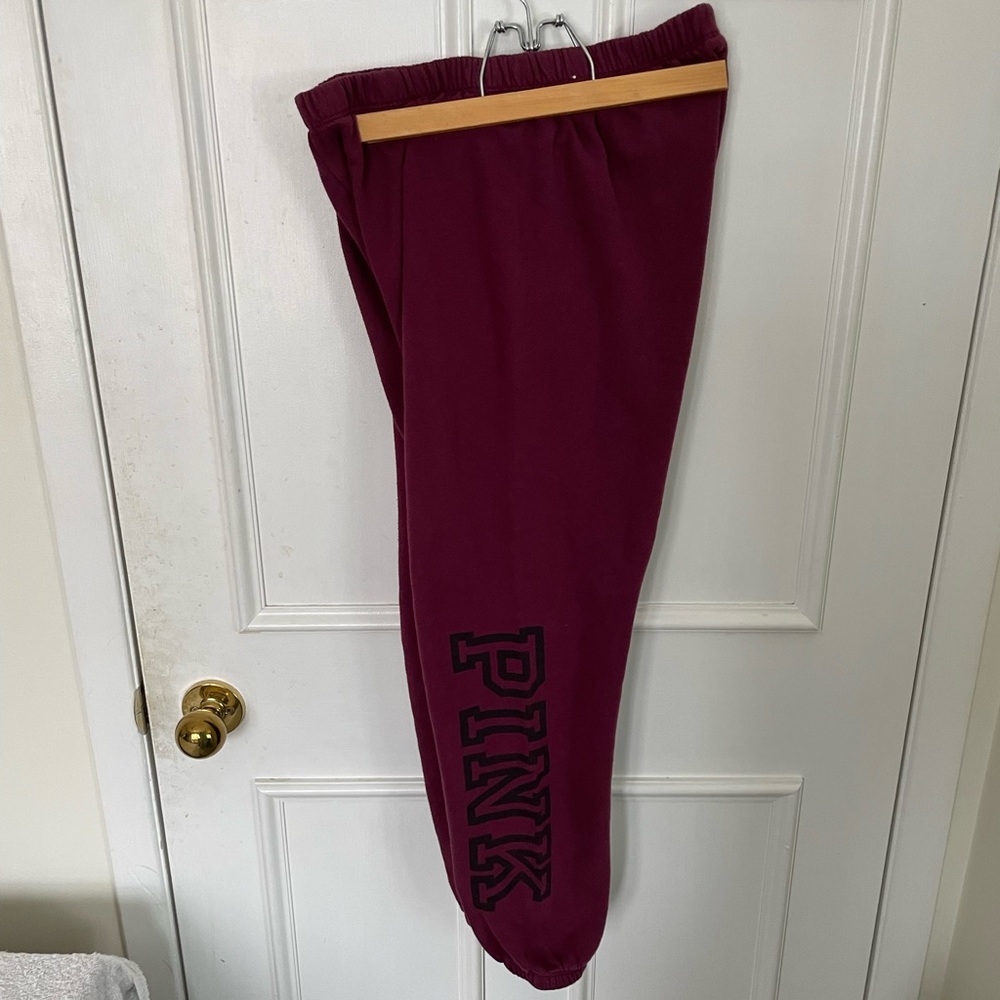 PINK logo sweats